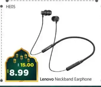 Al Madina Hypermarket LENOVO Earphone offer