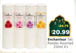 Al Madina Hypermarket Enchanteur Talcum Powder offer