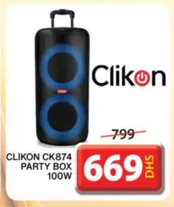 Grand Hyper Market CLIKON Speaker offer