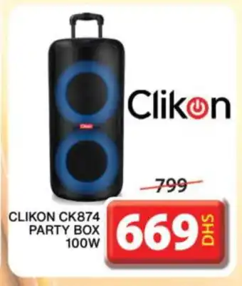 Grand Hyper Market CLIKON Speaker offer