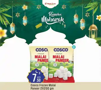 West Zone Supermarket Cosco frozen malai paneer offer