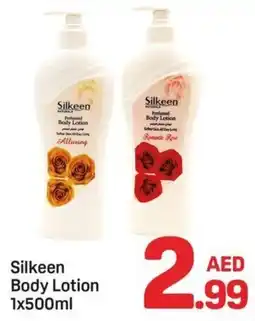 Day To Day Silkeen body lotion offer