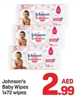 Day To Day Johnson's baby wipes offer