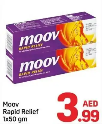 Day To Day Moov rapid relief offer