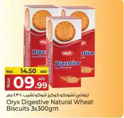 Kenz Hypermarket Oryx digestive natural wheat biscuits offer