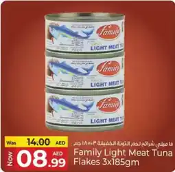 Kenz Hypermarket Family light meat tuna  flakes offer