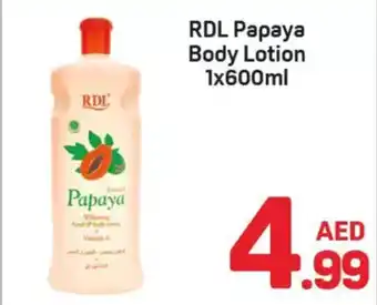 Day To Day RDL Papaya Body Lotion offer