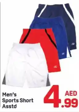 Day To Day Men's Sports short offer