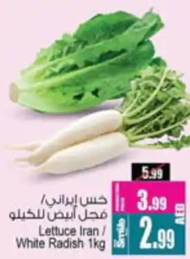 Ansar Mall Lettuce Iran / White Radish offer