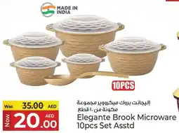 Kenz Hypermarket Elegante Brook Microware Set Asstd offer