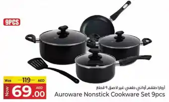 Kenz Hypermarket Auroware Nonstick Cookware Set offer