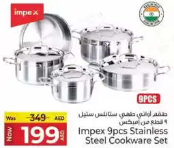 Kenz Hypermarket Impex Stainless Steel Cookware Set offer