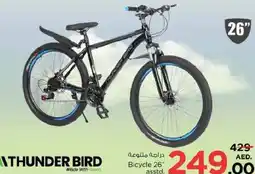 Nesto Thunder bird bicycle 26" asstd. offer