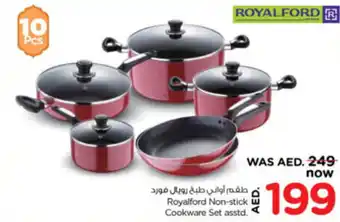 Nesto Royalford Non-stick Cookware Set asstd. offer