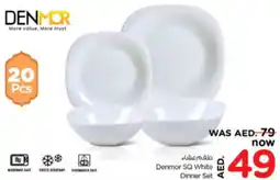 Nesto Denmor SQ White Dinner Set offer