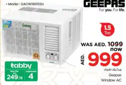 Nesto Geepas Window AC GACW18015SU offer