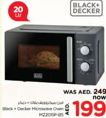 Nesto Black + Decker Microwave Oven MZ2015P-B5 offer