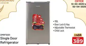 Nesto Olsenmark Single Door Refrigerator OMRF5001 offer