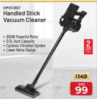 Nesto Olsenmark Handled Stick Vacuum Cleaner OMVC1857 offer