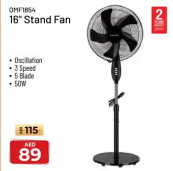 Nesto Olsenmark 16" Stand Fan OMF1854 offer