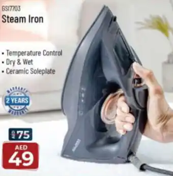 Nesto Geepas GS17703 Steam Iron offer