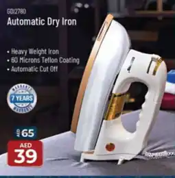 Nesto Geepas Automatic Dry Iron GDI2780 offer