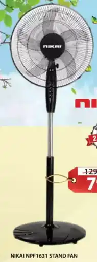 Grand Hyper Market Nikai stand fan NPF1631 offer