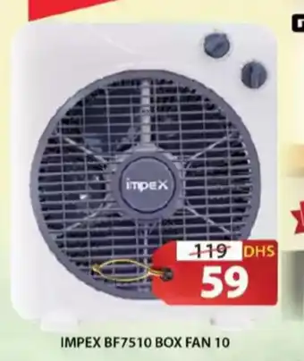 Grand Hyper Market Impex BF 7510 box fan 10 offer