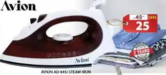 Grand Hyper Market Avion steam iron AD-84SI offer