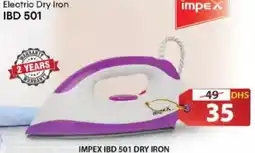 Grand Hyper Market Impex dry iron IBD 501 offer