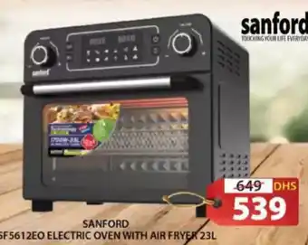 Grand Hyper Market Sanford electric oven with air fryer SF5612EO offer