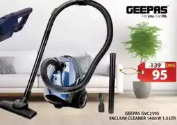 Grand Hyper Market Geepas vacuum cleaner 1400 w GVC2595 offer