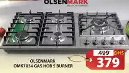 Grand Hyper Market Olsenmark gas hob 5 burner OMK7034 offer