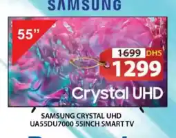 Grand Hyper Market Samsung crystal uhd smart tv UA55DU7000 offer