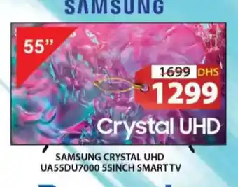 Grand Hyper Market Samsung crystal uhd smart tv UA55DU7000 offer