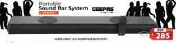 Grand Hyper Market Geepas sound bar bluetooth GMS11152 offer