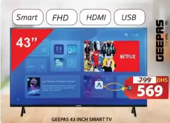 Grand Hyper Market Geepas smart tv offer