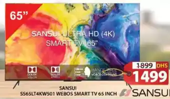 Grand Hyper Market Sansui webos smart tv SS65LT4KW501 offer