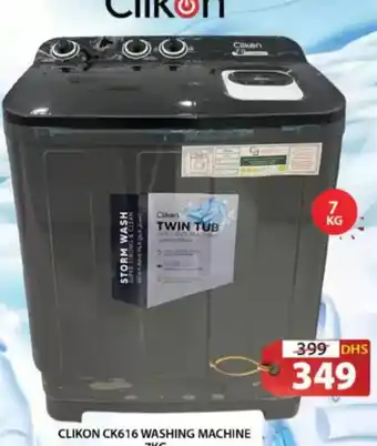 Grand Hyper Market Clikon washing machine CK616 offer