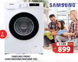 Grand Hyper Market Samsung front load washing machine offer