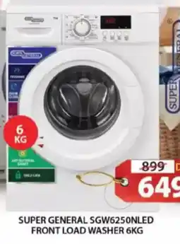 Grand Hyper Market Super general front load washer SGW6250NLED offer