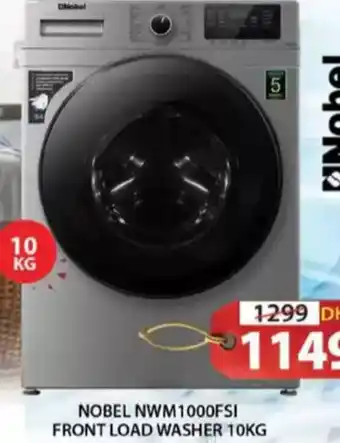 Grand Hyper Market Nobel front load washer NWM1000FSI offer