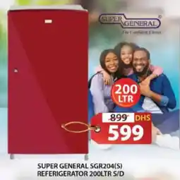 Grand Hyper Market Super general referigerator SGR204(S) offer