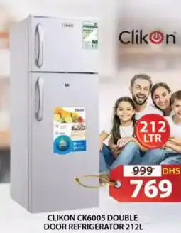 Grand Hyper Market Clikon double door refrigerator CK6005 offer