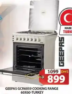 Grand Hyper Market Geepas cooking range GCR6059 offer