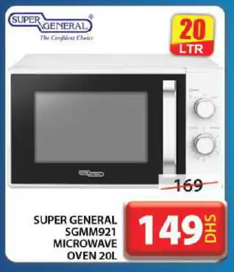 Grand Hyper Market SUPER GENERAL Microwave Oven offer