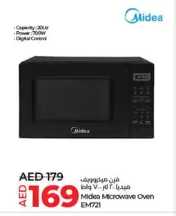 Lulu Hypermarket MIDEA Microwave Oven offer