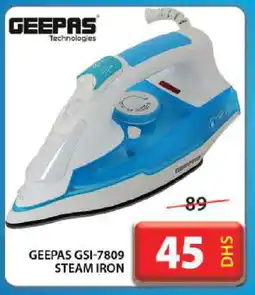 Grand Hyper Market GEEPAS Ironbox offer