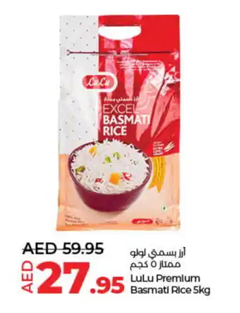 Lulu Hypermarket LULU Basmati / Biryani Rice offer