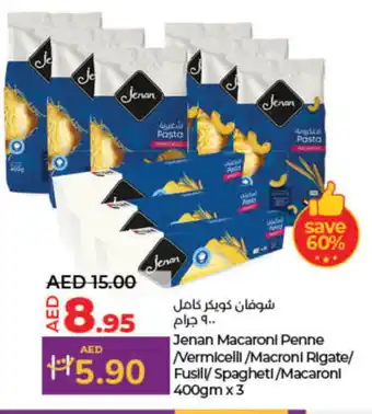 Lulu Hypermarket JENAN Macaroni offer